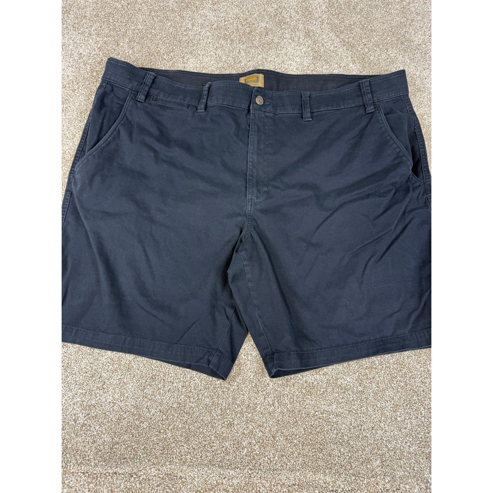 Foundry Supply Co Mens Navy Blue Comfort Stretch Flat Front Shorts 52 Golf‎